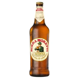 Authentic Italian Birra Moretti